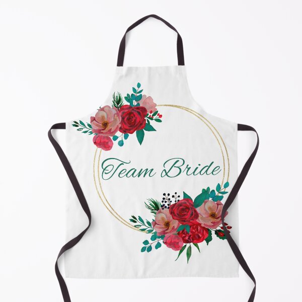 Item preview, Team Bride Floral Wedding Party T-Shirt designed and sold by goldenquirk.