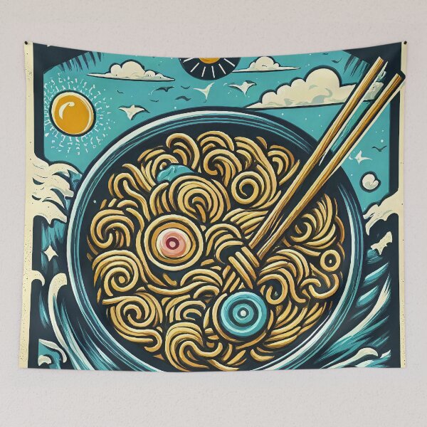 Item preview, Feed Me Now Ramen designed and sold by SaltySpraySurf.