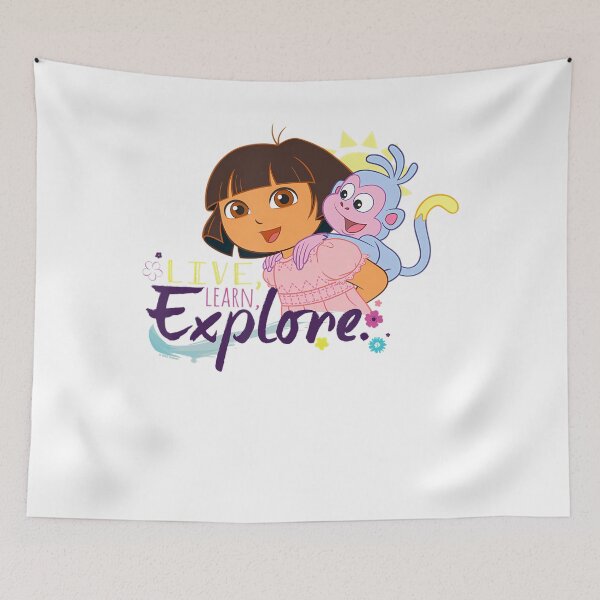 Item preview, Monkey Adventure Explorer Cartoon Girl And Cute designed and sold by FashionArtSpar.