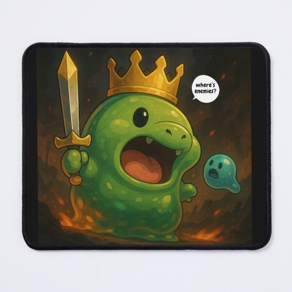 Item preview, Croc Slime King – Cute Slime Crocodile Cartoon Fantasy Design designed and sold by Geexyz.