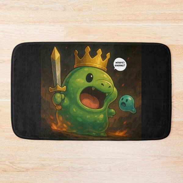 Item preview, Croc Slime King – Cute Slime Crocodile Cartoon Fantasy Design designed and sold by Geexyz.