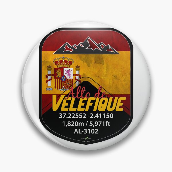 Item preview, Alto de Velefique Spain Motorcycle Sticker T-Shirt 02 designed and sold by OuterShellUK.