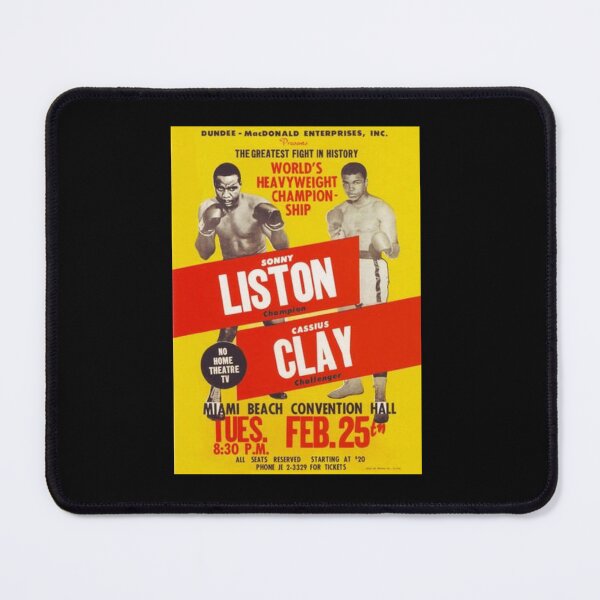 Item preview, Cassius Clay (Ali) Vs Sonny Liston - February 25Th 1964 designed and sold by EarnestRunolfss.