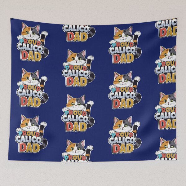 Item preview, Proud Calico Dad designed and sold by KraftyKandice.