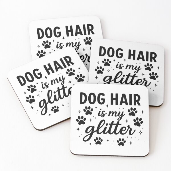 Item preview, Dog Hair is My Glitter designed and sold by Dog Lover Designs.
