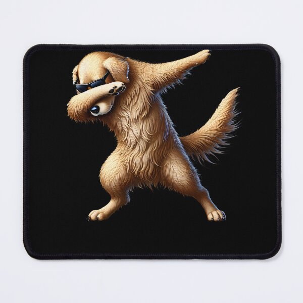 Item preview, Dabbing Golden Retriever Dog Lover designed and sold by Kimberley King Art  King Art.