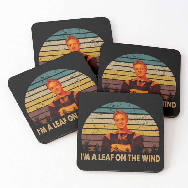 Item preview, I'm a leaf on the wind Hoban Washburne smile   designed and sold by magudraahim3.