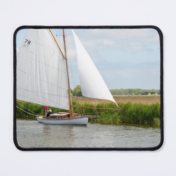 Item preview, Sailing boat on the Bure, Norfolk Broads designed and sold by yackers1.