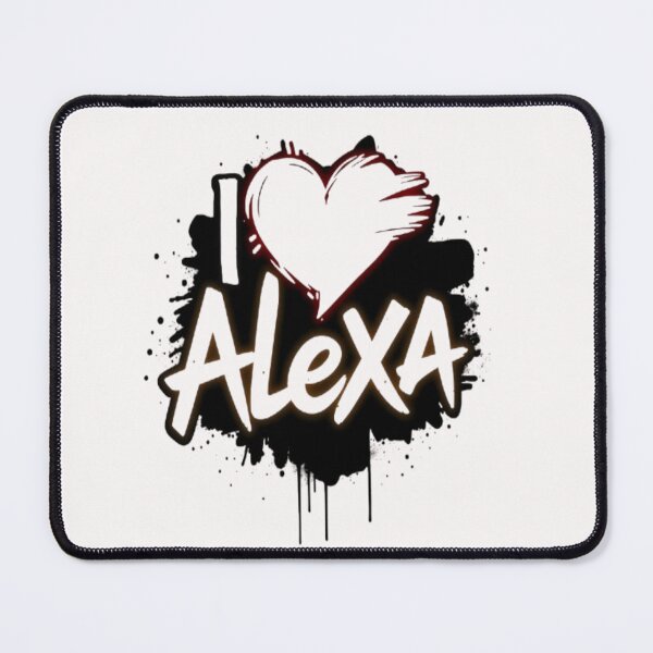 Item preview, I Love Alexa Classic T-Shirt designed and sold by ColorsSoul ⭐️⭐️⭐️⭐️⭐️.
