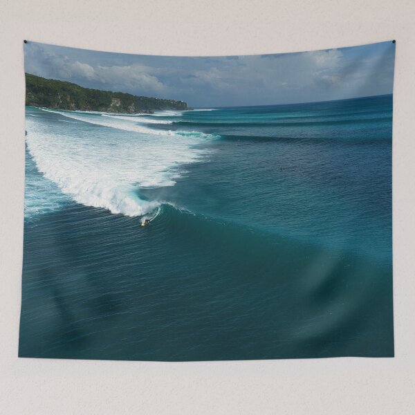 Item preview, Impossibles Bingin - Aerial Wave Lineup Bali Surf Art designed and sold by mattryanphoto.