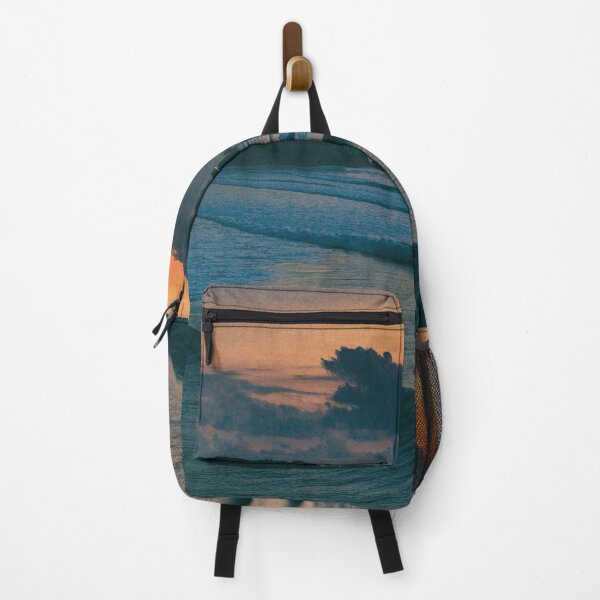 Item preview, Impossibles Sunset - Golden Hour Wave Lineup Bali Surf Art designed and sold by mattryanphoto.