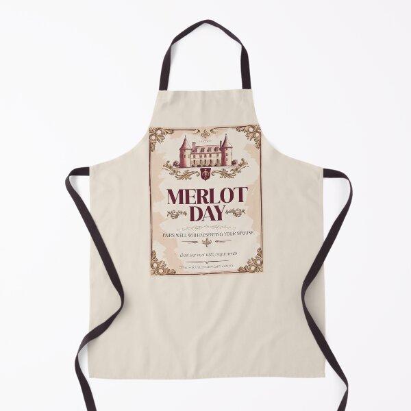 Item preview, Merlot Day – Marriage Survival Parody Wine Label Design designed and sold by Faerestry.