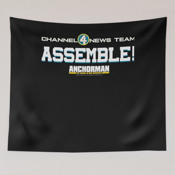 Item preview, Anchorman Channel 4 News Team Assemble designed and sold by TiaFosber12.