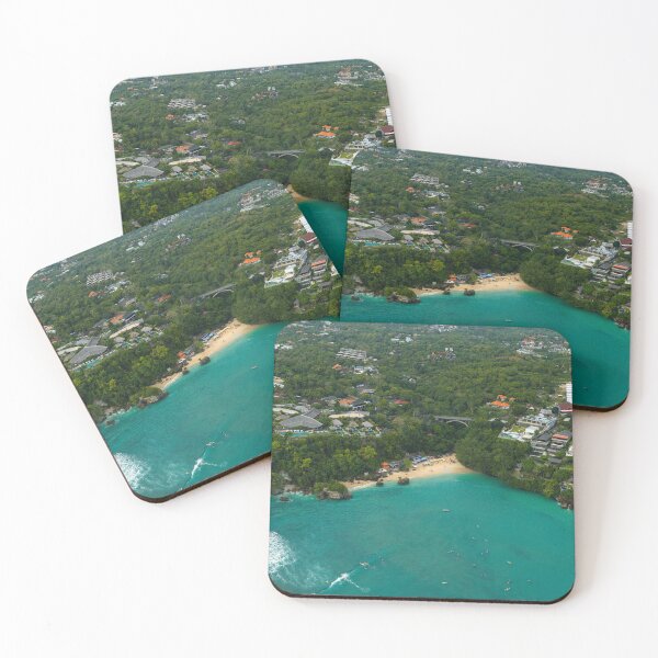 Item preview, Drone Aerial View of Padang Padang Beach Bali Cliffs designed and sold by mattryanphoto.