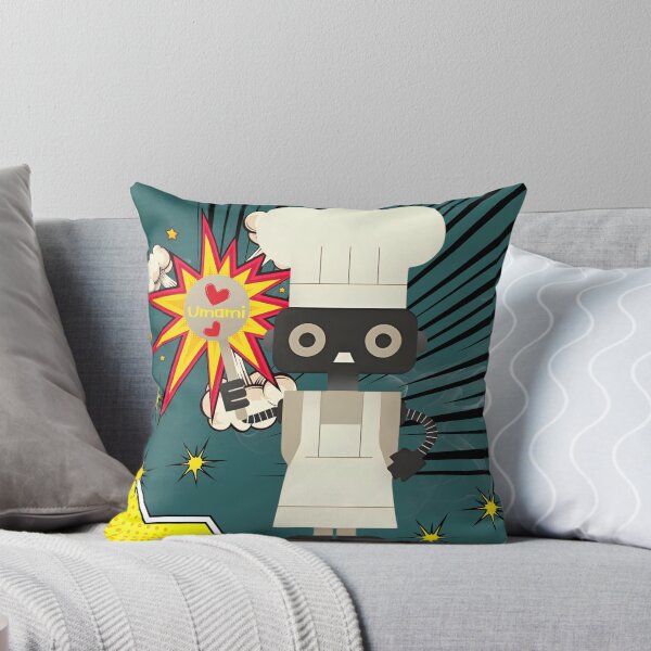 Item preview, The chef robot exclaimed with mechanical glee, "This is peak umami!" designed and sold by AddyTae.