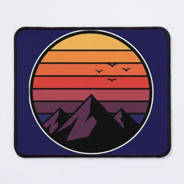 Item preview, Minimal Retro - Mountain Sunset Design designed and sold by hiraum.