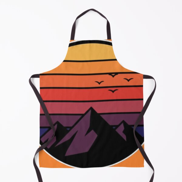 Item preview, Minimal Retro - Mountain Sunset Design designed and sold by hiraum.