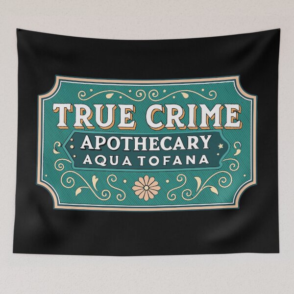 Item preview, True Crime Apothecary – The Deadly Aqua Tofana designed and sold by VividOrganica.