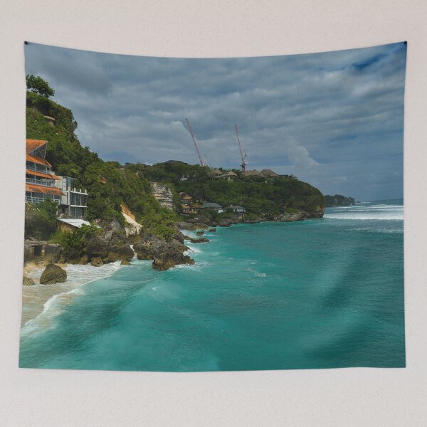 Item preview, Bingin Shoreline - Aerial View Towards Impossibles Bali designed and sold by mattryanphoto.