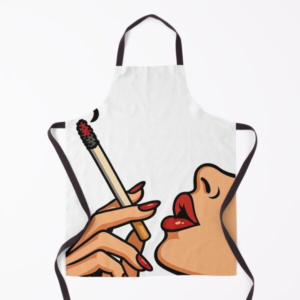 Item preview, Bold Pop Art Woman Smoking Retro Style Illustration. designed and sold by Spark2Seduction.