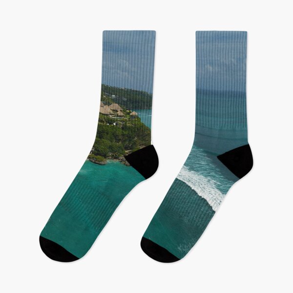 Item preview, Impossibles Bali - Aerial Surf Break with Headland Cranes designed and sold by mattryanphoto.