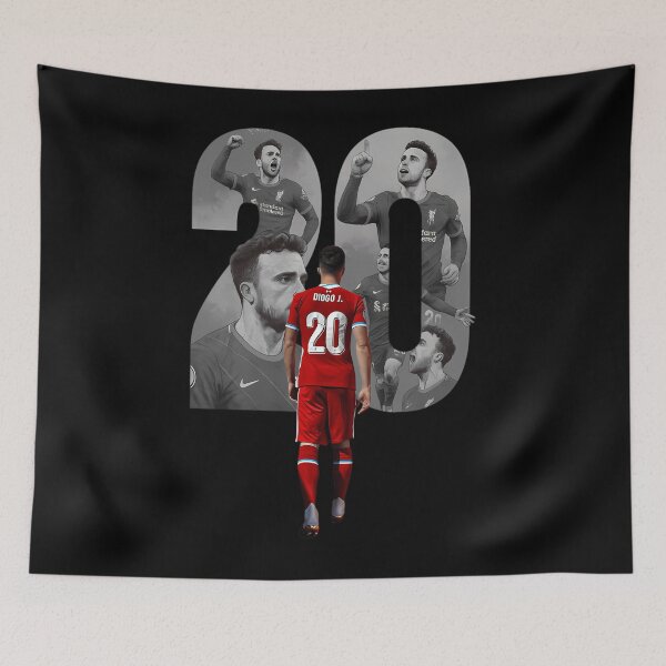 Item preview, Diogo Jota Issue 20  Illustrated Tribute To The Liverpool Star designed and sold by BillyHettinger.