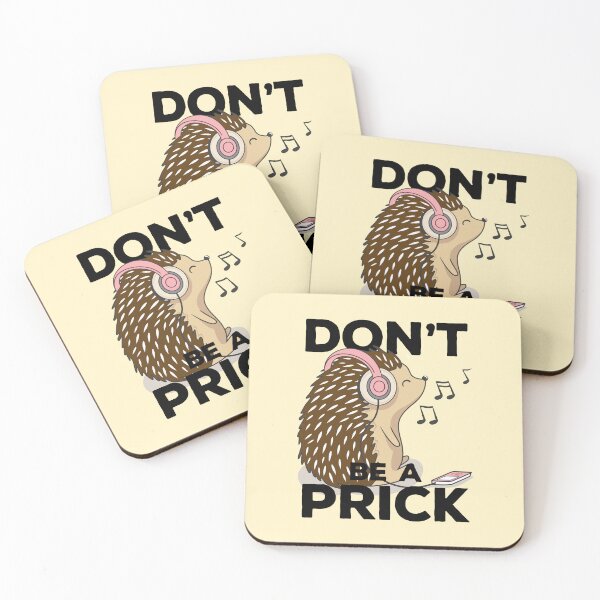 Item preview, Don’t Be A Prick – Cute Funny Porcupine Pun Design designed and sold by artworkathome.