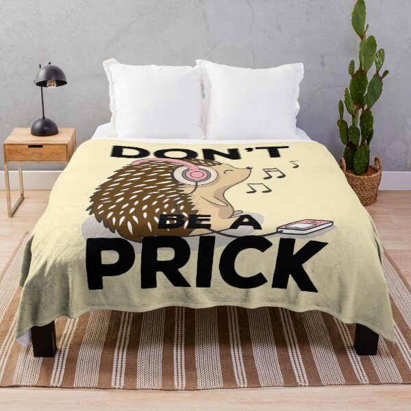 Item preview, Don’t Be A Prick – Cute Funny Porcupine Pun Design designed and sold by artworkathome.