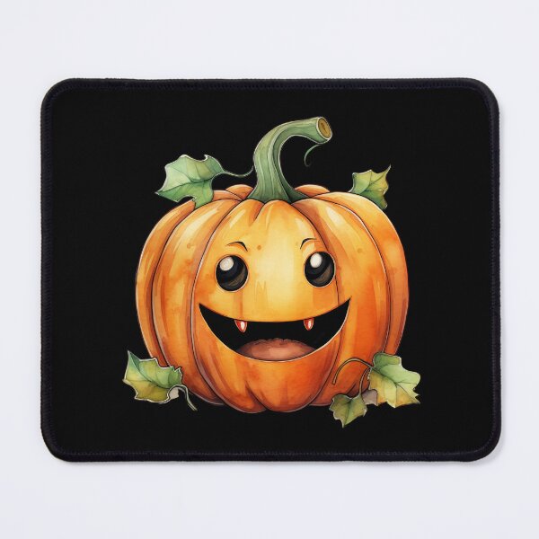 Item preview, Cute Smiling Pumpkin designed and sold by NettiesWallArt.