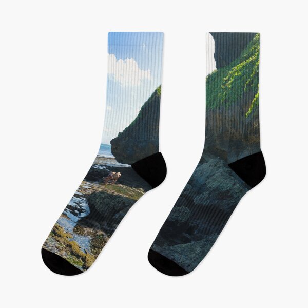 Item preview, Nyang Nyang Beach - Fallen Cliff Aerial Bali Coastline designed and sold by mattryanphoto.
