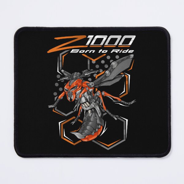 Item preview, Kawasaki Z1000 2014 (Candy Burnt Orange & Metallic Spark Black) for Motorcycle Riders designed and sold by MotoApparelHub.