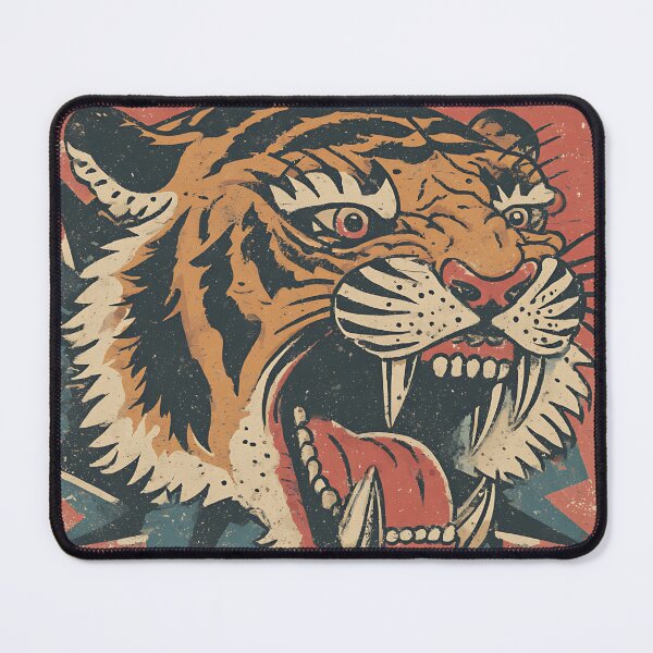 Item preview, A VINTAGE JAPANESE TIGER designed and sold by infinitearte.