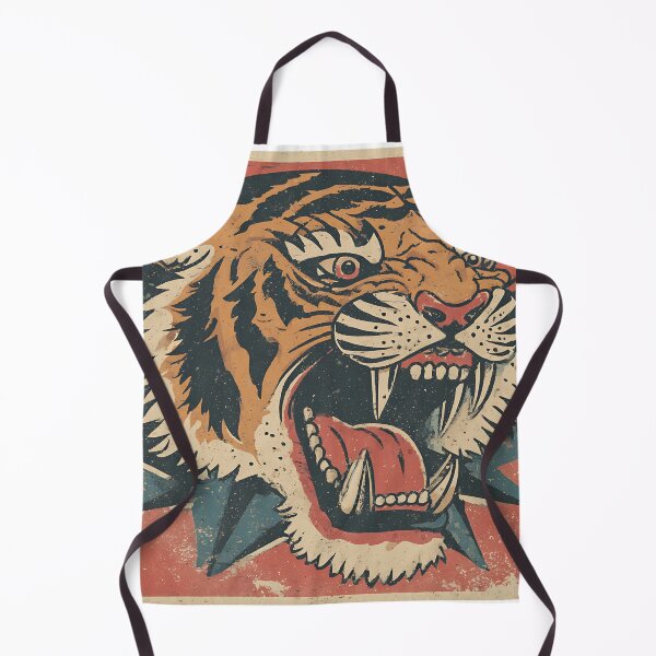 Item preview, A VINTAGE JAPANESE TIGER designed and sold by infinitearte.