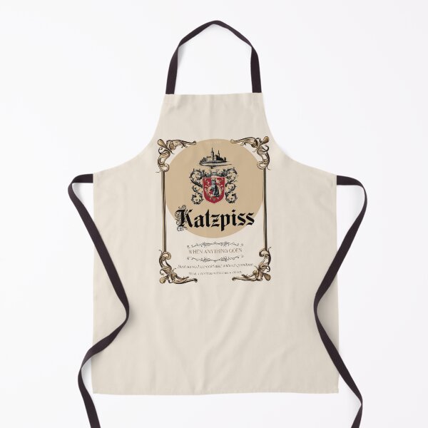 Item preview, Katzpiss – German Parody Wine Label Design designed and sold by Faerestry.