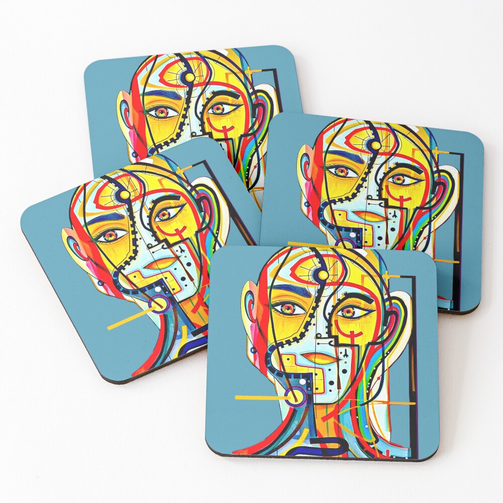 Item preview, Coasters (Set of 4) designed and sold by CatB4B.