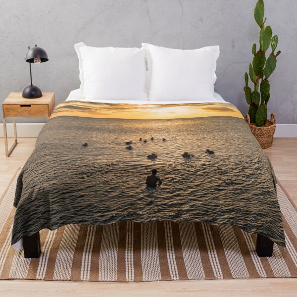 Item preview, Bingin Sunset - Surfers Waiting Aerial Bali Silhouette designed and sold by mattryanphoto.