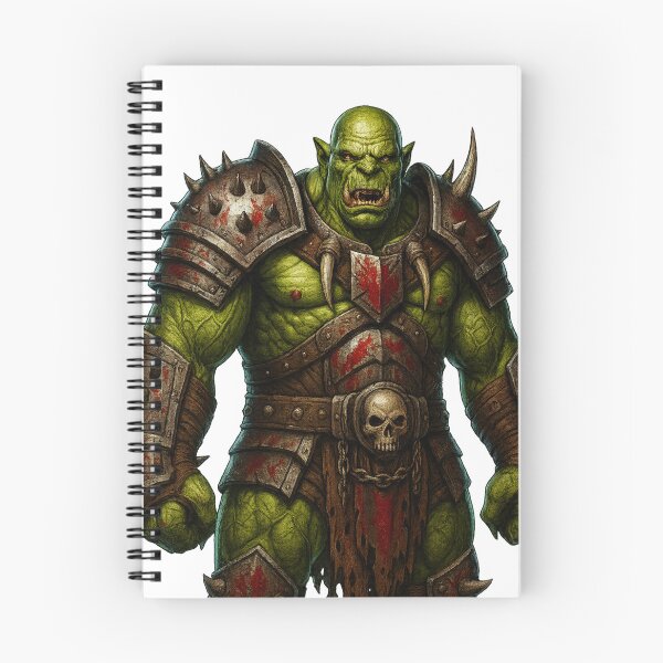 Item preview, avage Orc Warlord – Warhammer Inspired Green Skin Warrior designed and sold by DMSdesigns1.
