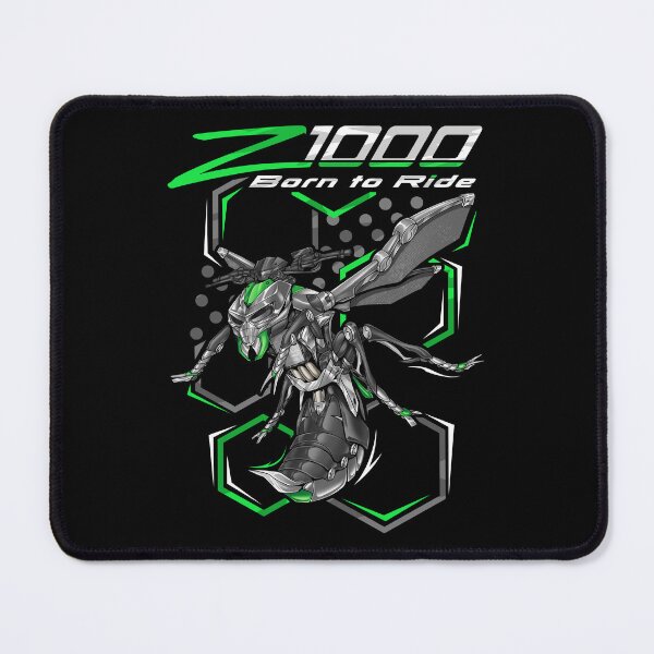 Item preview, Kawasaki Z1000 2014 (SE Golden Blazed Green & Metallic Graphite Gray) for Motorcycle Riders designed and sold by MotoApparelHub.