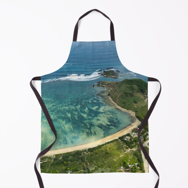Item preview, Pantai Pedauf Lombok - Aerial Headland Coastline View designed and sold by mattryanphoto.