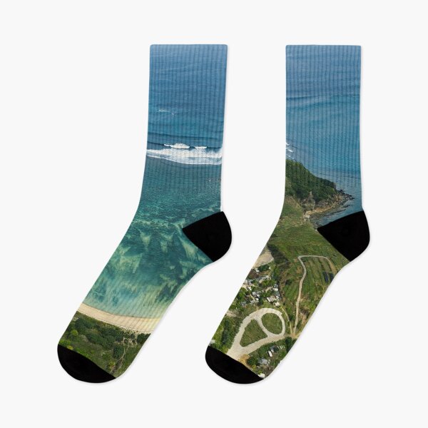 Item preview, Pantai Pedauf Lombok - Aerial Headland Coastline View designed and sold by mattryanphoto.