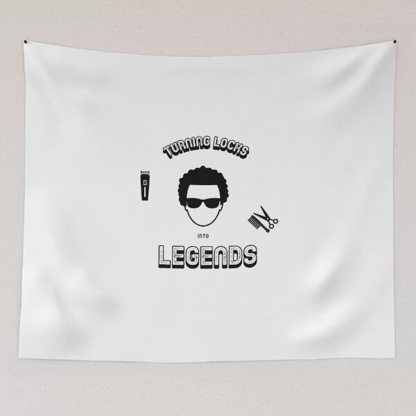 Item preview, Barber Turning Locks into Legends designed and sold by sydney-syder.