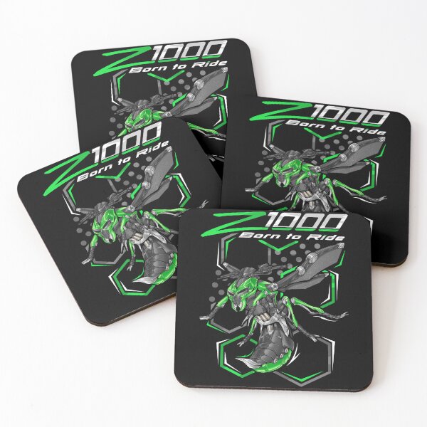 Item preview, Kawasaki Z1000 2015 (Golden Blazed Green & Metallic Spark Black) for Motorcycle Riders designed and sold by MotoApparelHub.