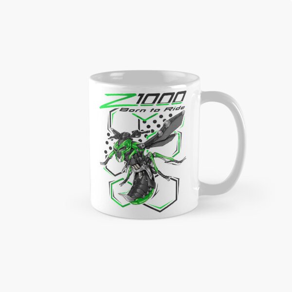Item preview, Kawasaki Z1000 2015 (Golden Blazed Green & Metallic Spark Black) for Motorcycle Riders designed and sold by MotoApparelHub.