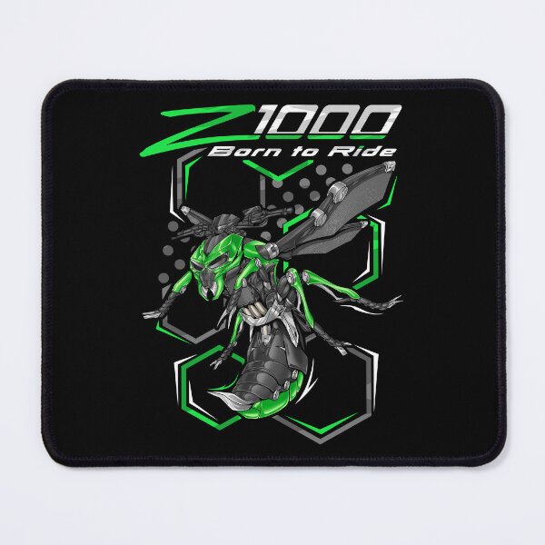 Item preview, Kawasaki Z1000 2015 (Golden Blazed Green & Metallic Spark Black) for Motorcycle Riders designed and sold by MotoApparelHub.