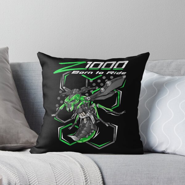 Item preview, Kawasaki Z1000 2015 (Golden Blazed Green & Metallic Spark Black) for Motorcycle Riders designed and sold by MotoApparelHub.