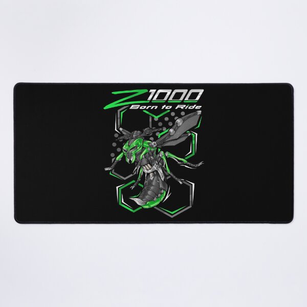 Item preview, Kawasaki Z1000 2015 (Golden Blazed Green & Metallic Spark Black) for Motorcycle Riders designed and sold by MotoApparelHub.