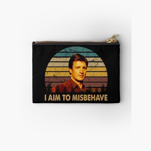 Item preview, I aim to misbehave Malcolm Reynolds character vintage  designed and sold by magudraahim3.
