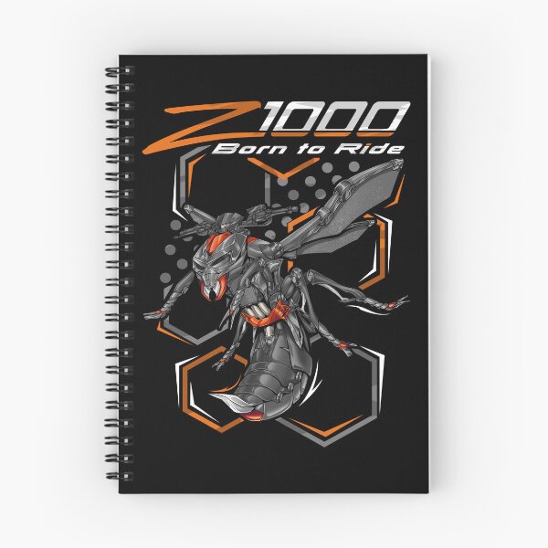 Item preview, Kawasaki Z1000 2015 (Metallic Carbon Grey & Candy Burnt Orange) for Motorcycle Riders designed and sold by MotoApparelHub.