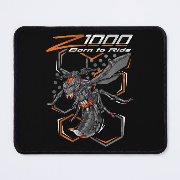 Item preview, Kawasaki Z1000 2015 (Metallic Carbon Grey & Candy Burnt Orange) for Motorcycle Riders designed and sold by MotoApparelHub.