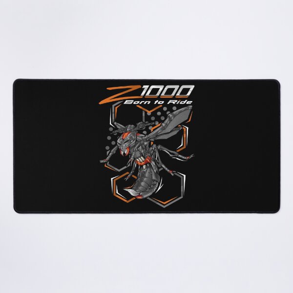 Item preview, Kawasaki Z1000 2015 (Metallic Carbon Grey & Candy Burnt Orange) for Motorcycle Riders designed and sold by MotoApparelHub.